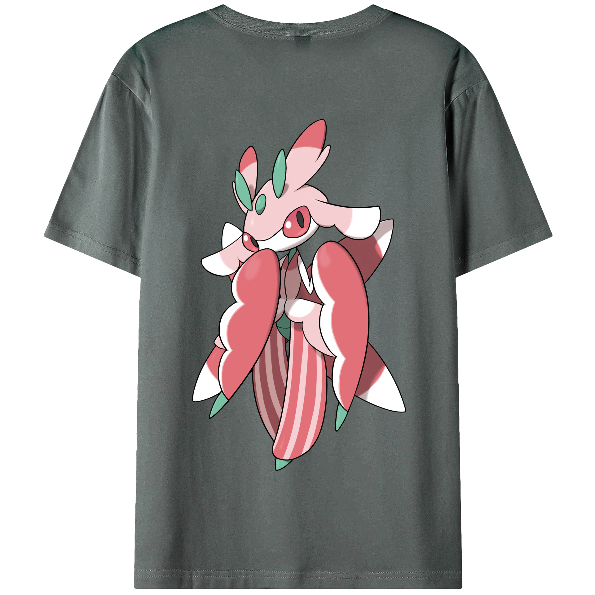 （画像用） ポケットモンスター Pokémon 綿100％半袖Tシャツ（背面プリント）